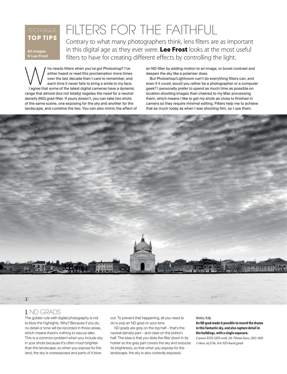 Black+White Photography Preview Pages