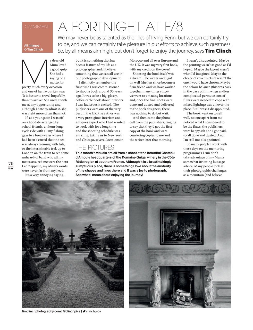 Black+White Photography Preview Pages
