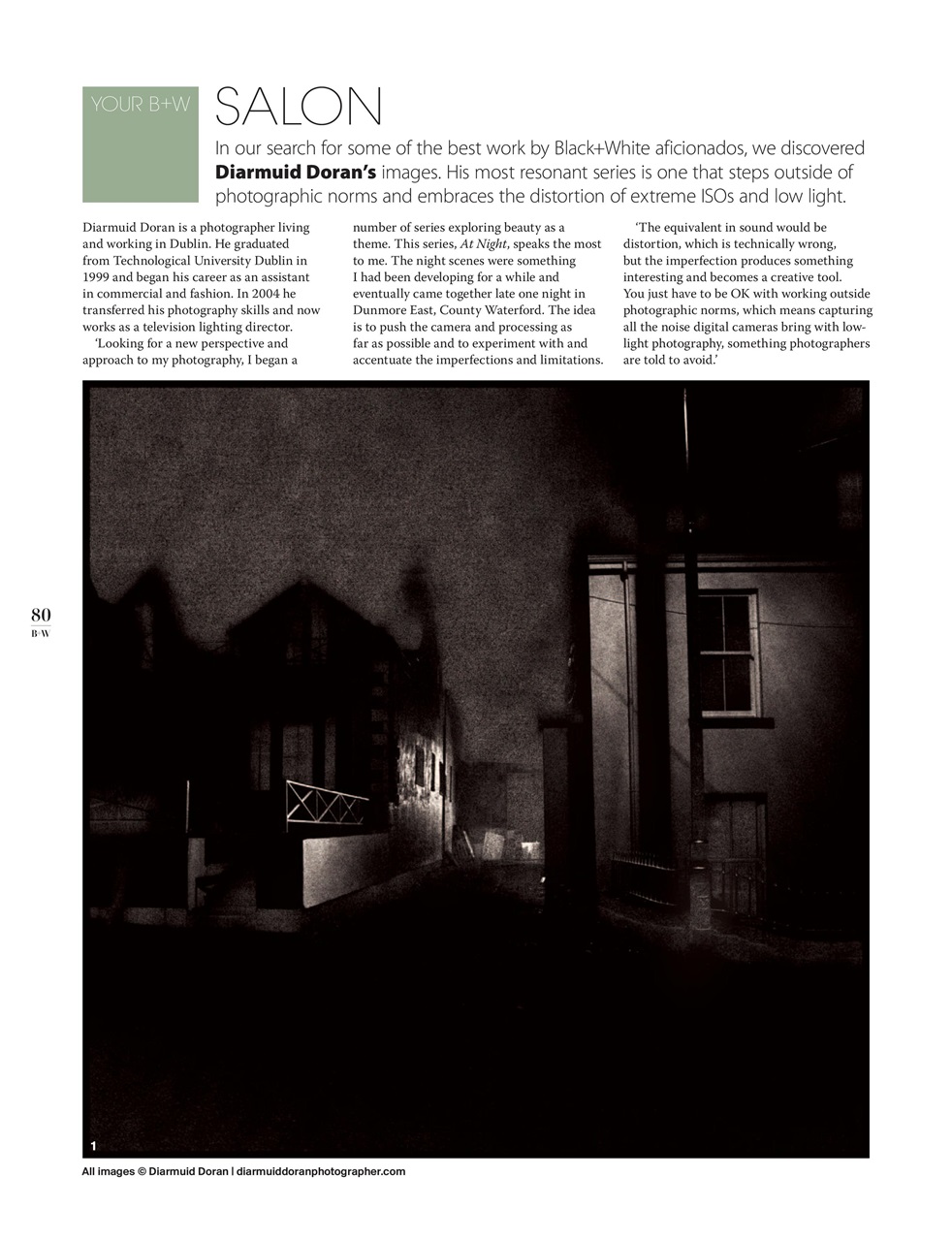 Black+White Photography Preview Pages