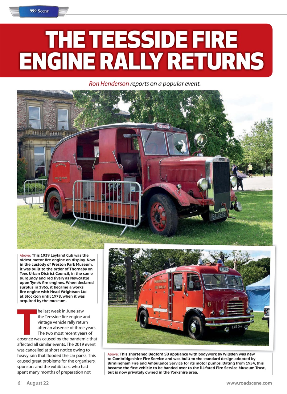 Vintage Roadscene Preview Pages