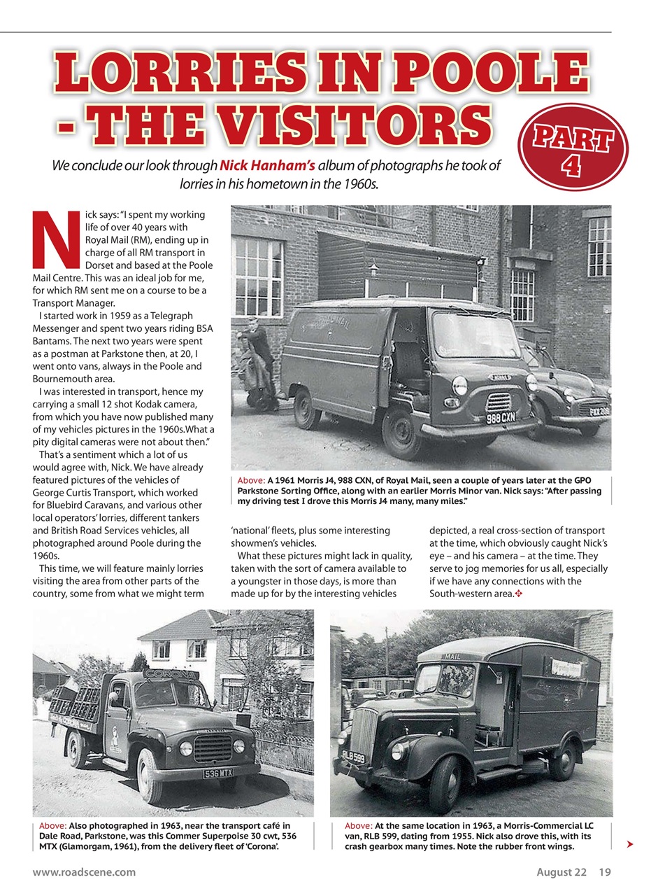 Vintage Roadscene Preview Pages