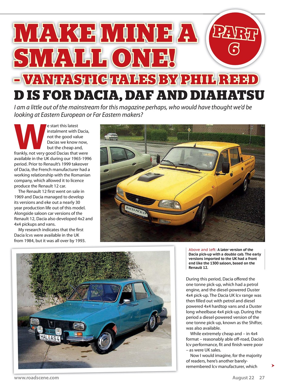 Vintage Roadscene Preview Pages