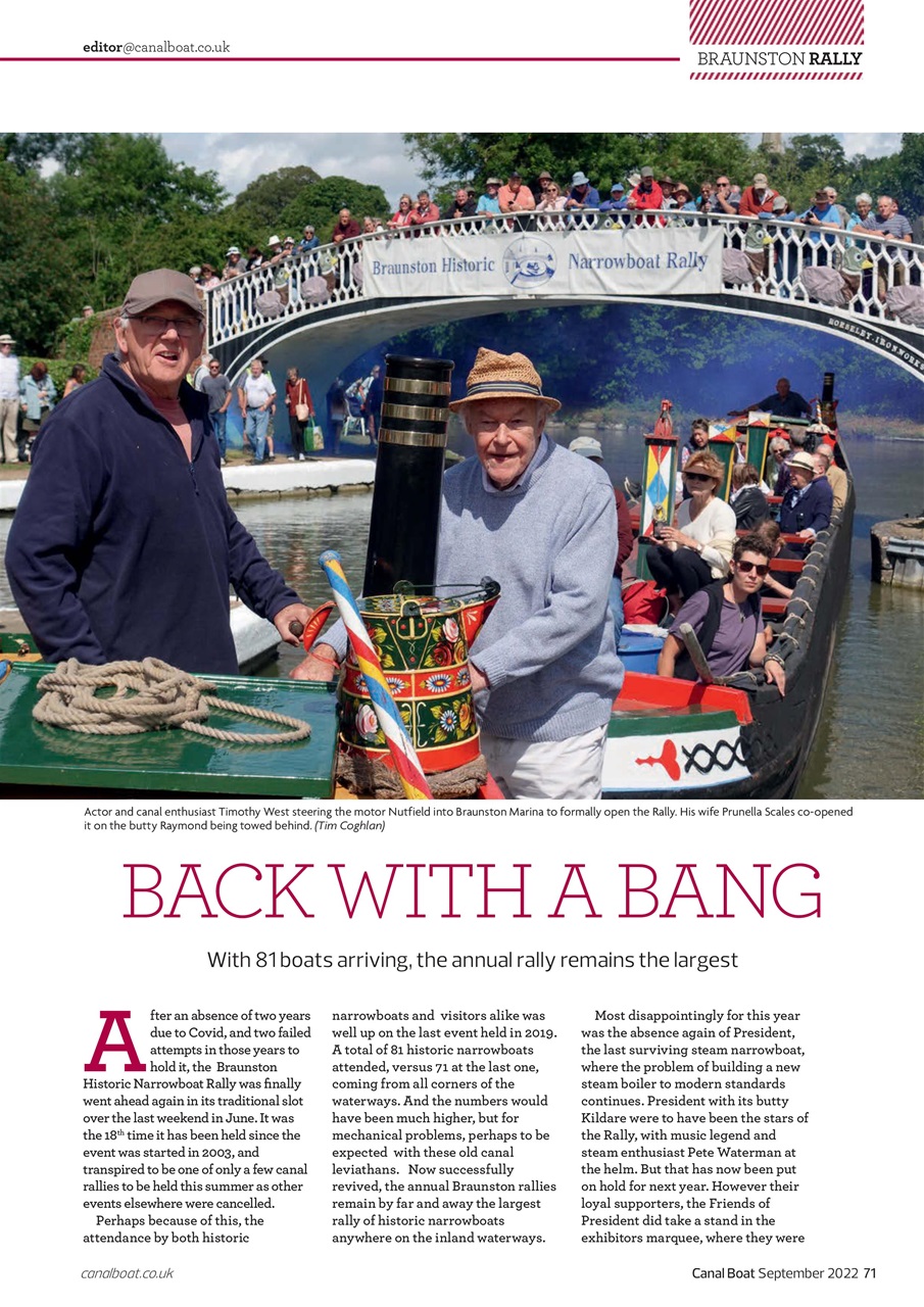 Canal Boat Preview Pages