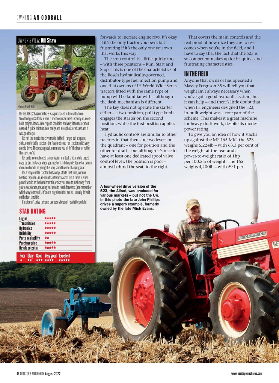 Tractor & Machinery Preview Pages