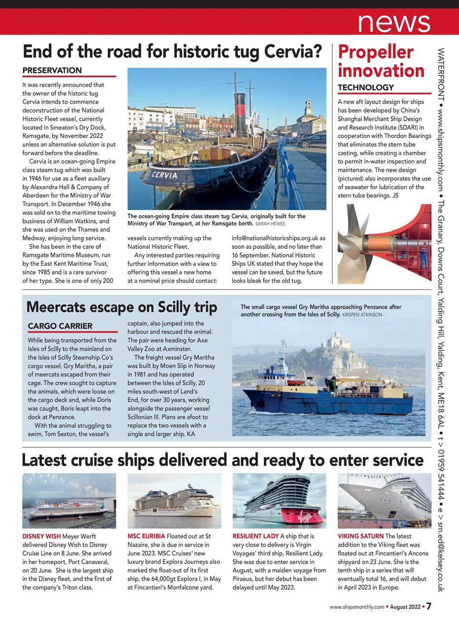 Ships Monthly Preview Pages