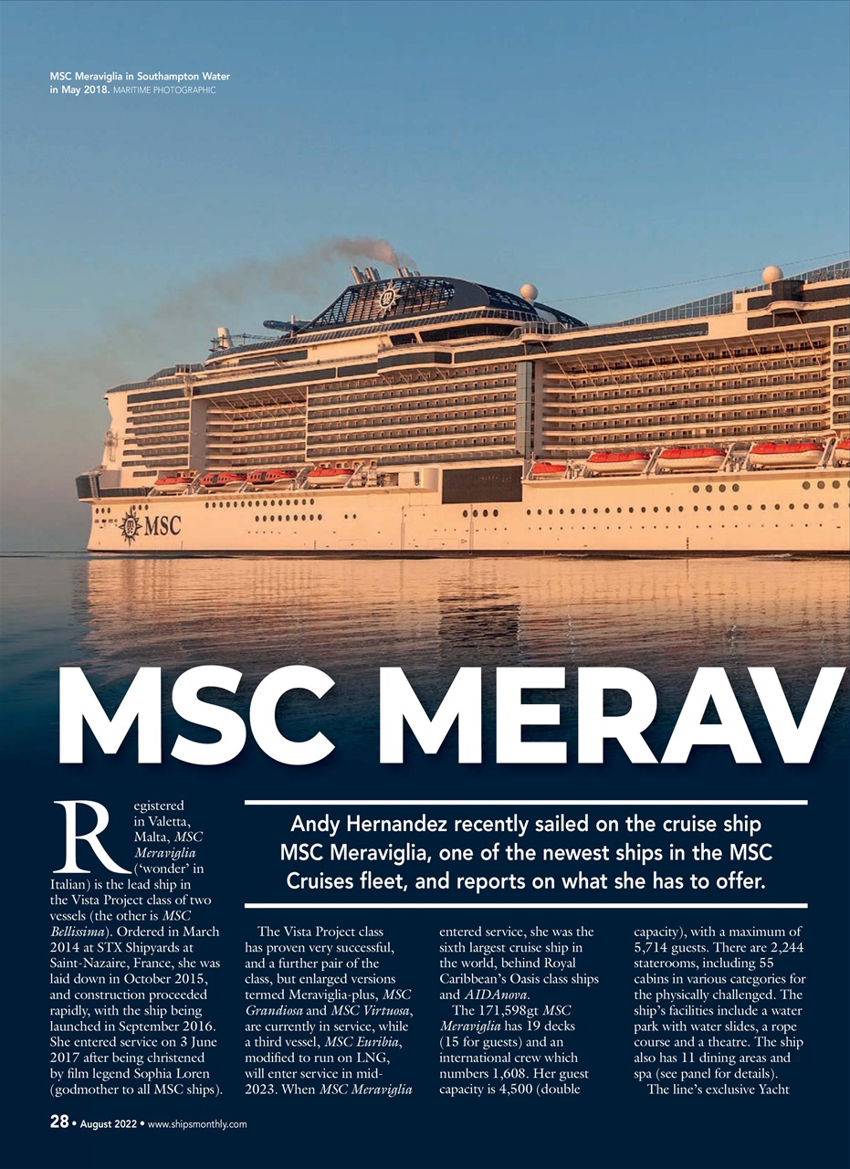 Ships Monthly Preview Pages