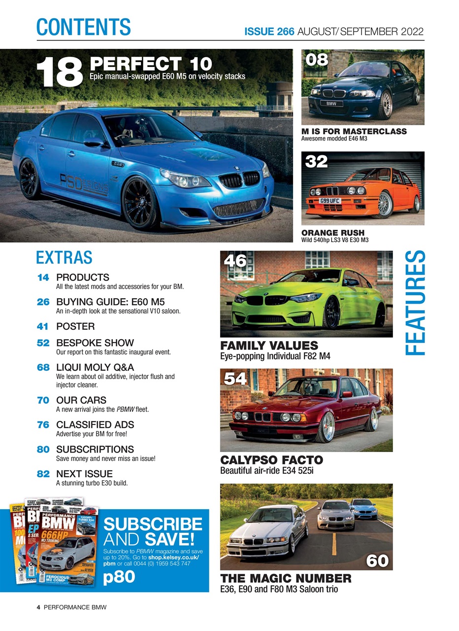 Performance BMW Preview Pages