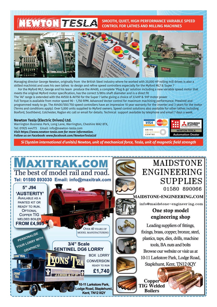 Model Engineer Preview Pages