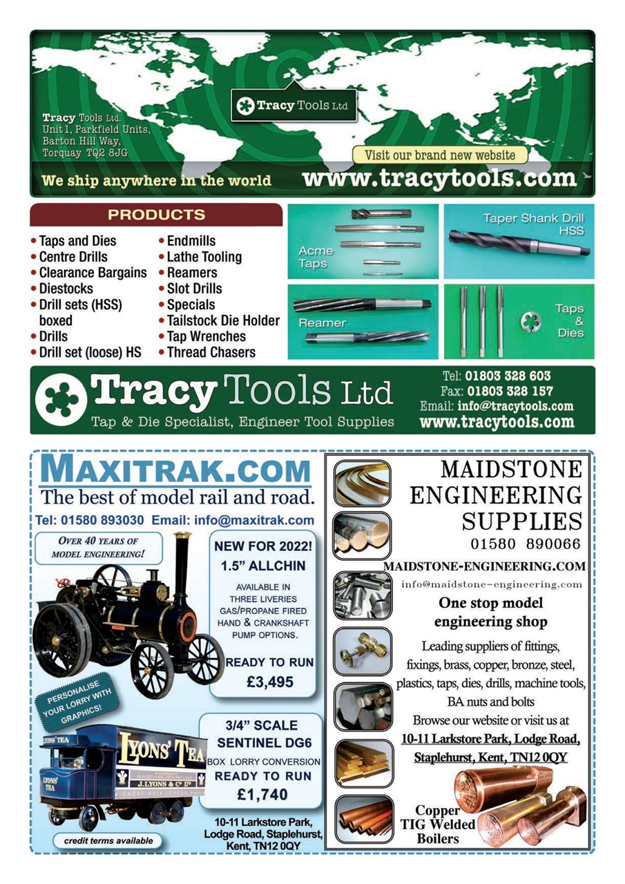 Model Engineer Preview Pages