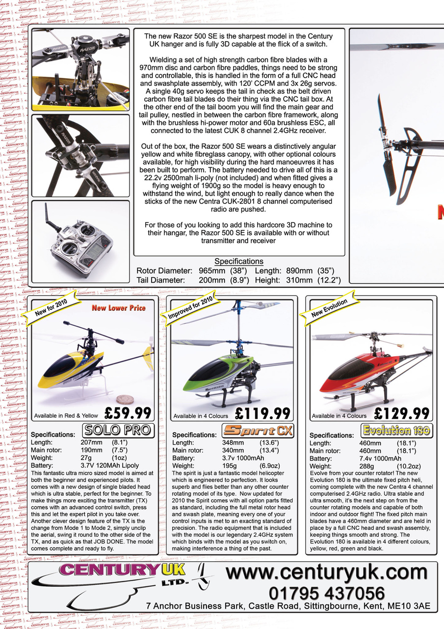 Radio Control Rotor World Preview Pages