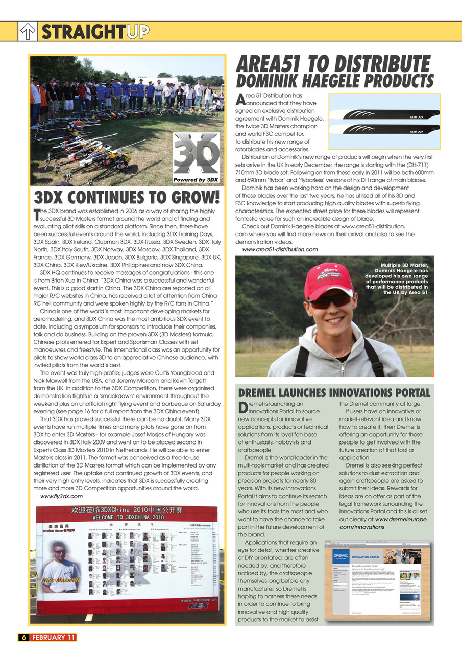 Radio Control Rotor World Preview Pages