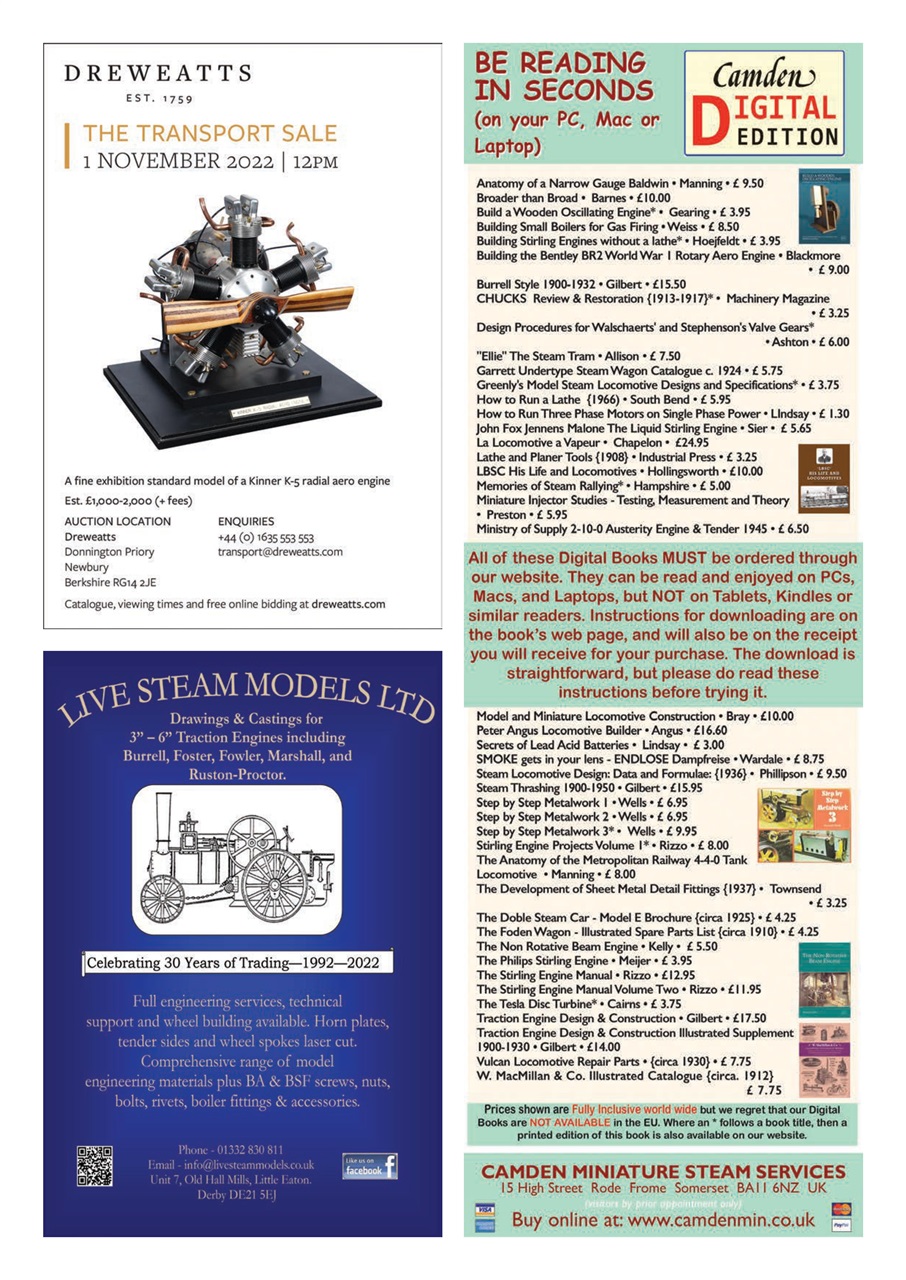 Model Engineer Preview Pages