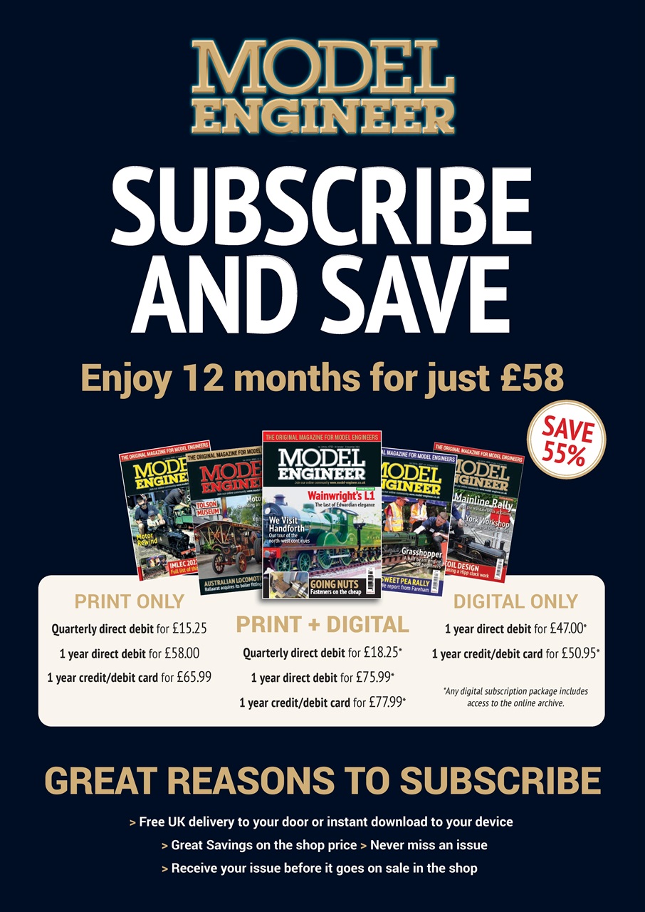 Model Engineer Preview Pages