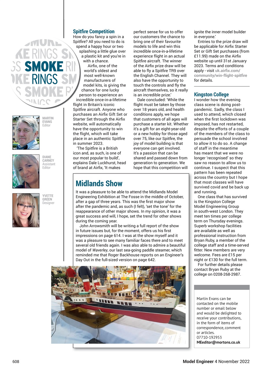 Model Engineer Preview Pages