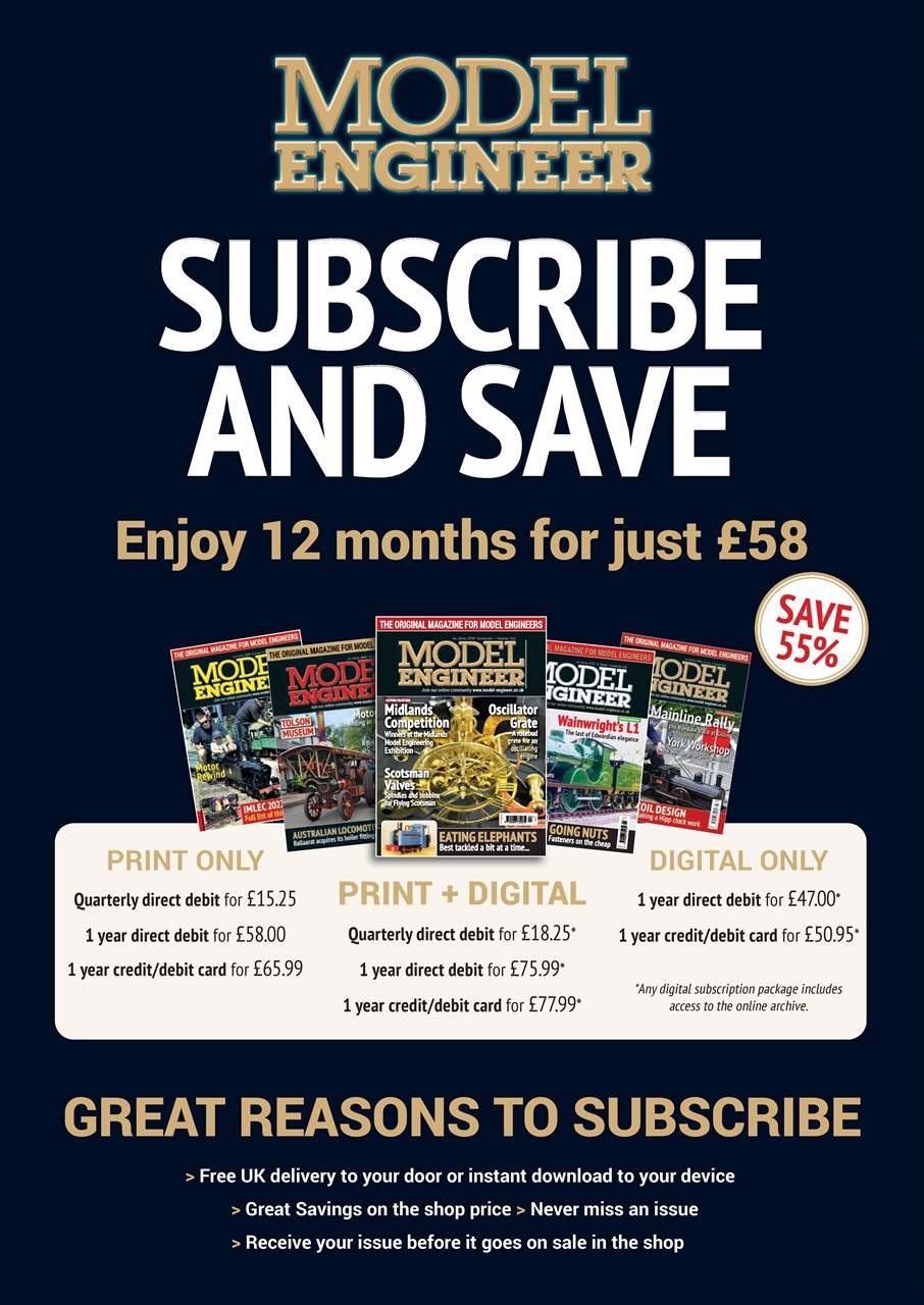 Model Engineer Preview Pages