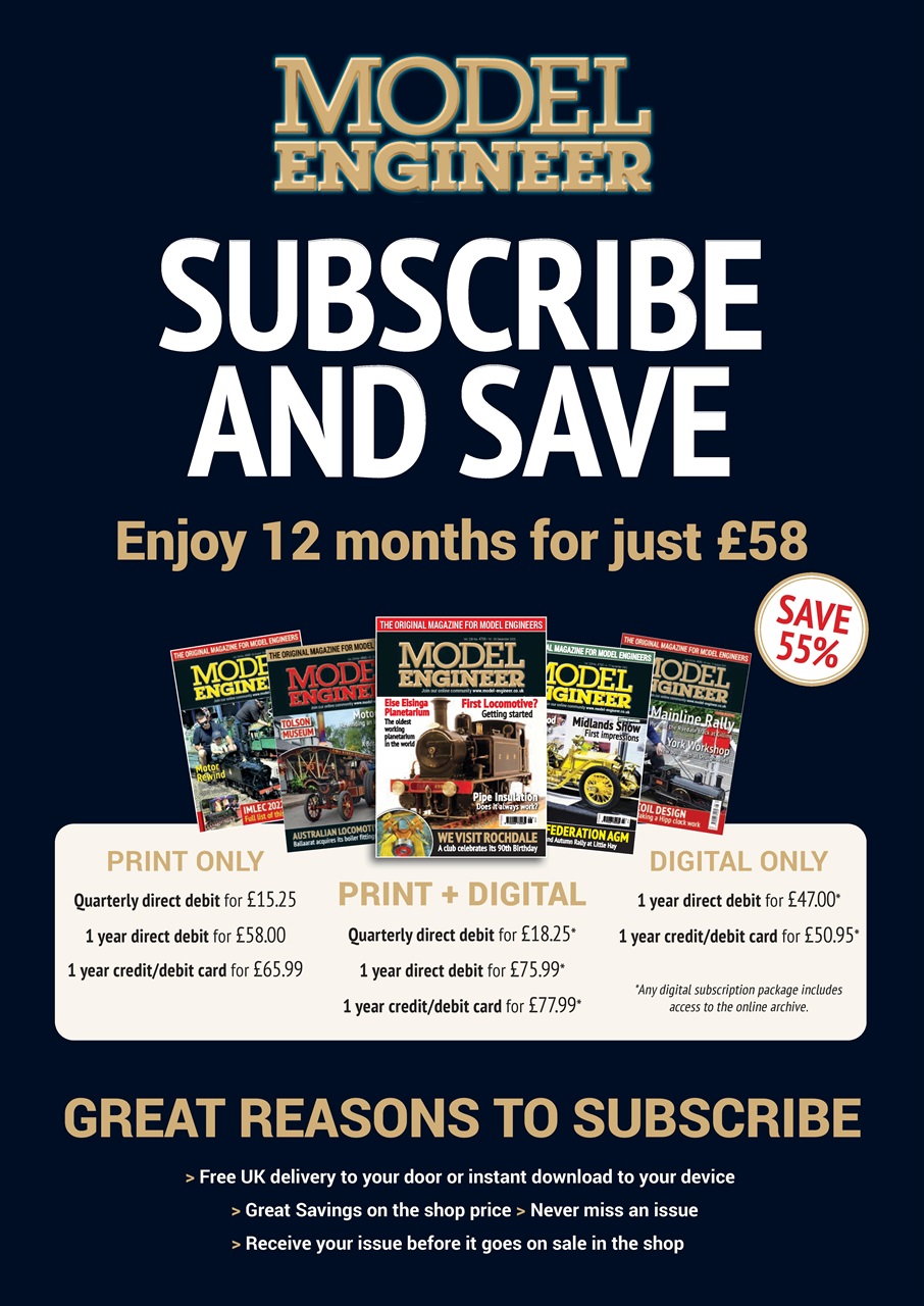 Model Engineer Preview Pages