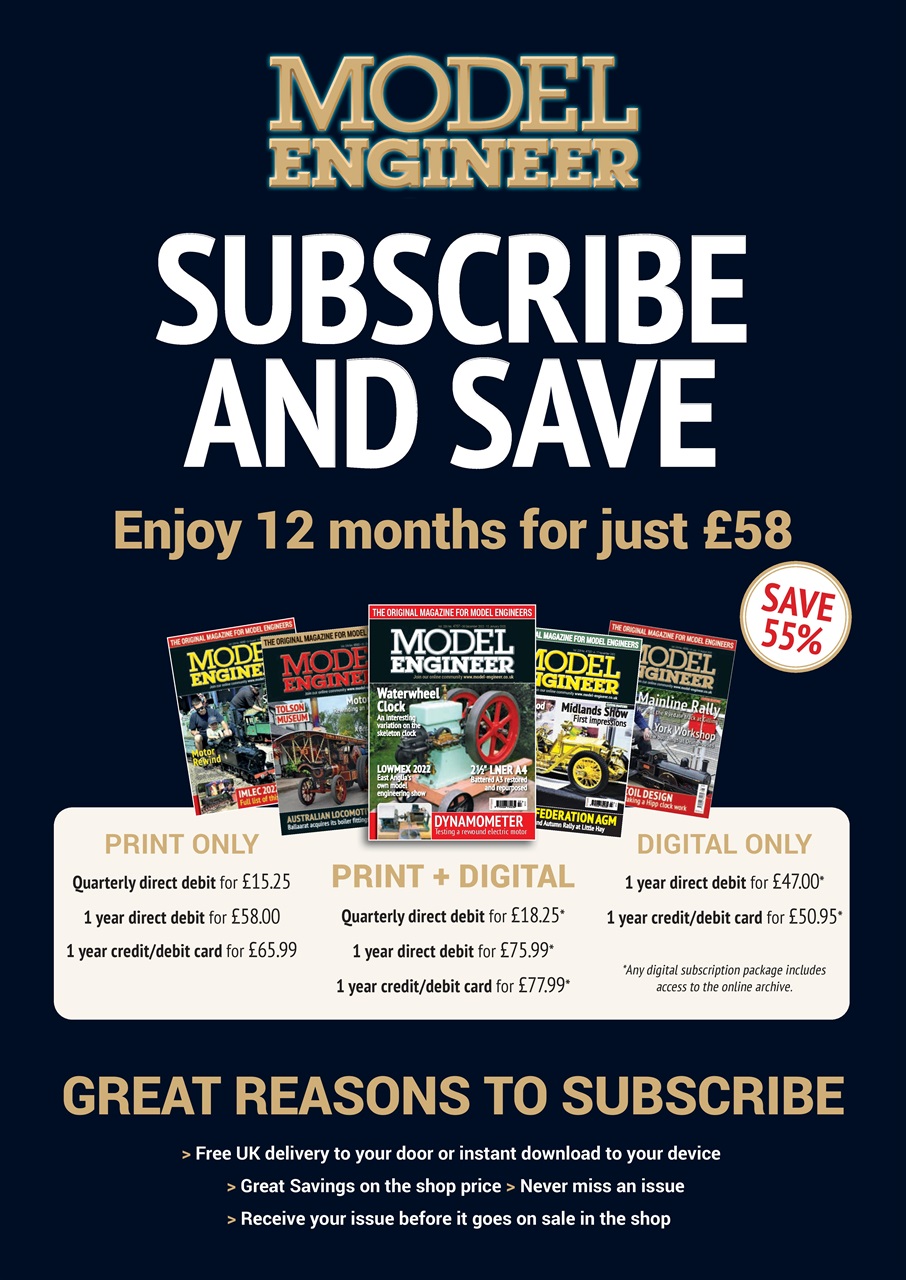 Model Engineer Preview Pages