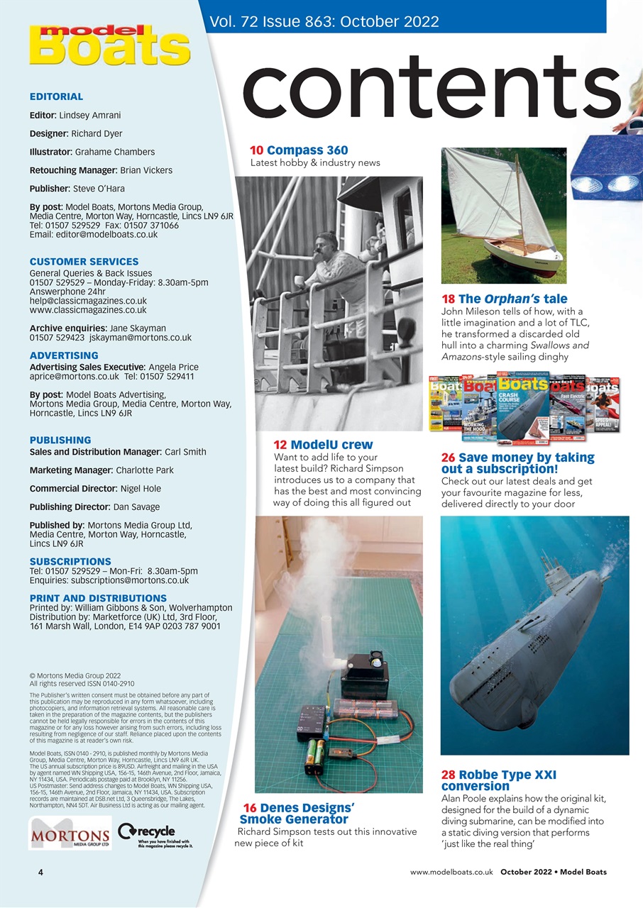 Model Boats Preview Pages