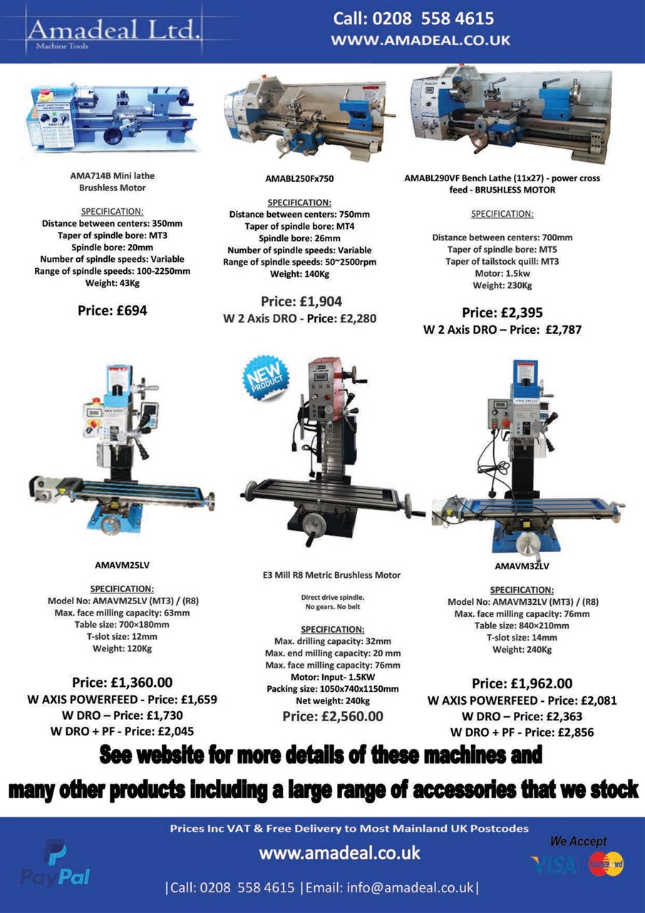 Model Engineer & Workshop Magazine Preview Pages