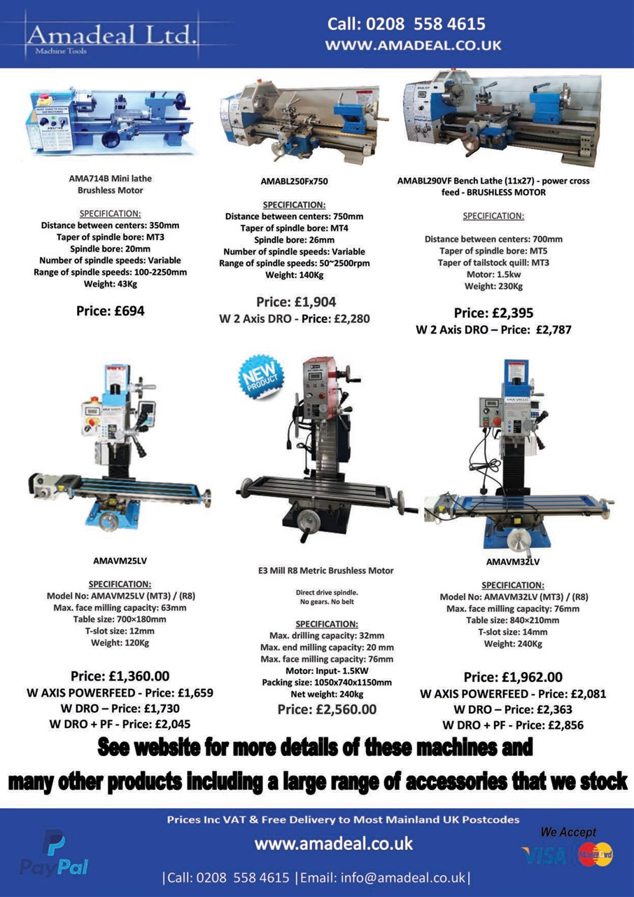 Model Engineer & Workshop Magazine Preview Pages