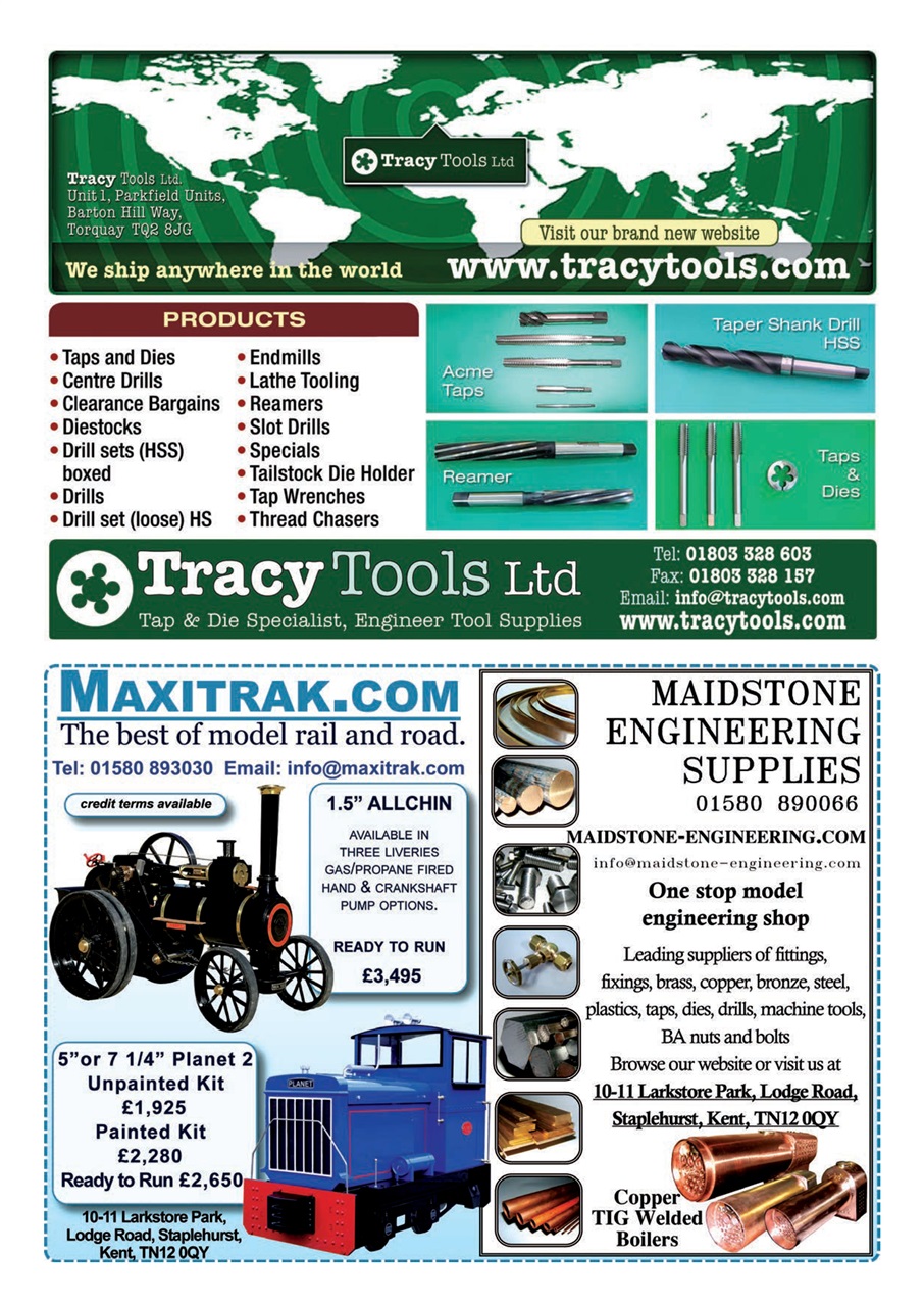 Model Engineer & Workshop Magazine Preview Pages