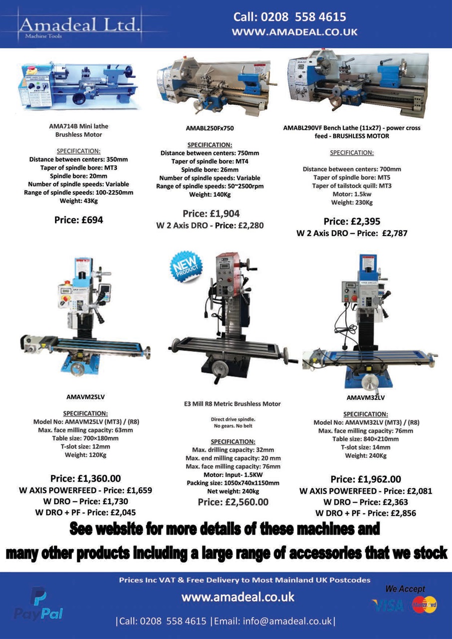 Model Engineer & Workshop Magazine Preview Pages