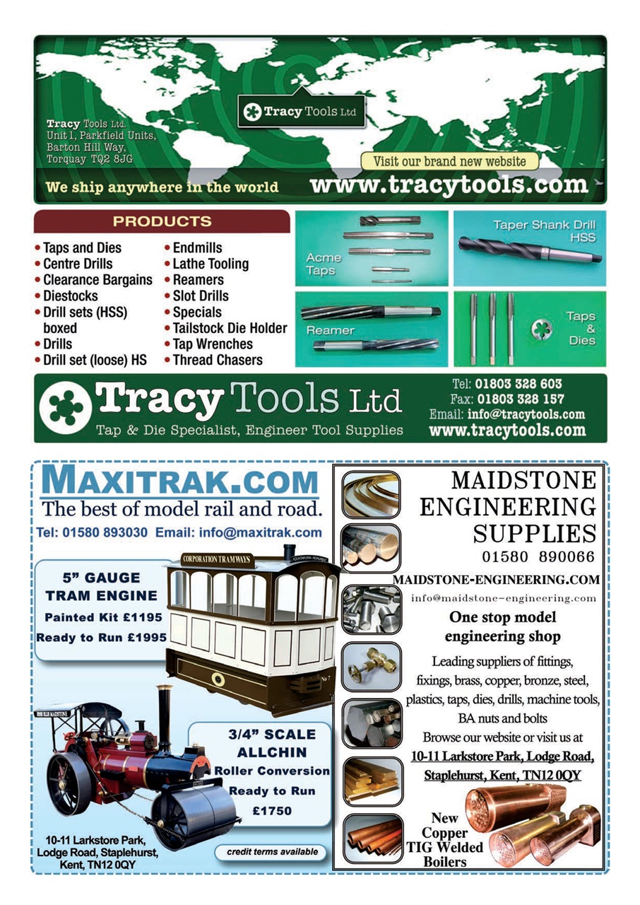 Model Engineer & Workshop Magazine Preview Pages