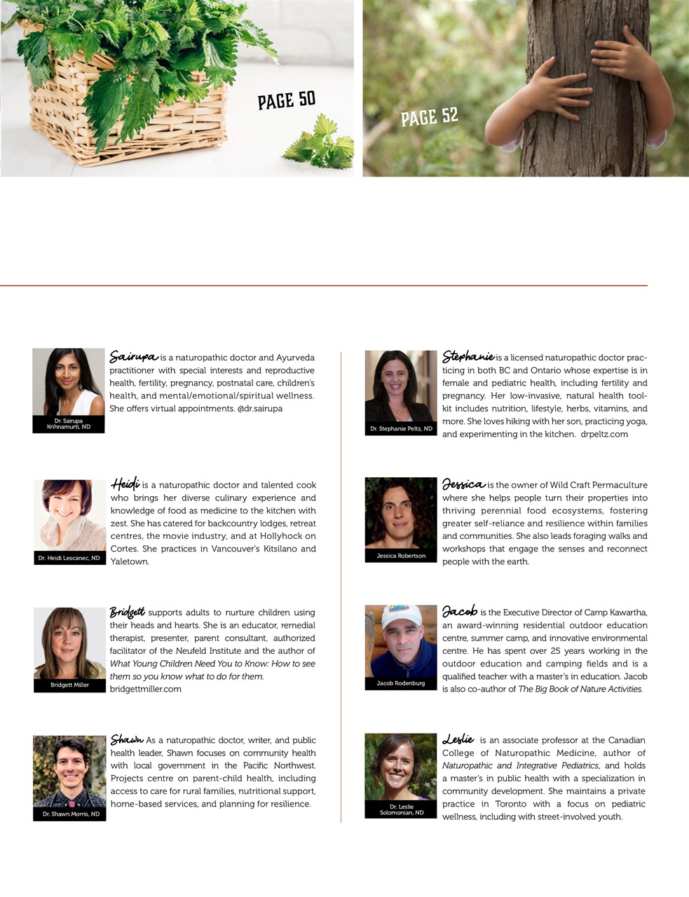 Ecoparent Magazine Preview Pages