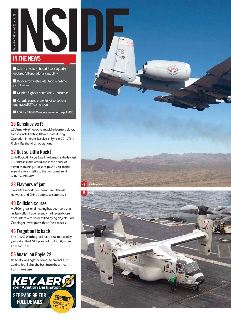 Combat Aircraft Journal Preview Pages