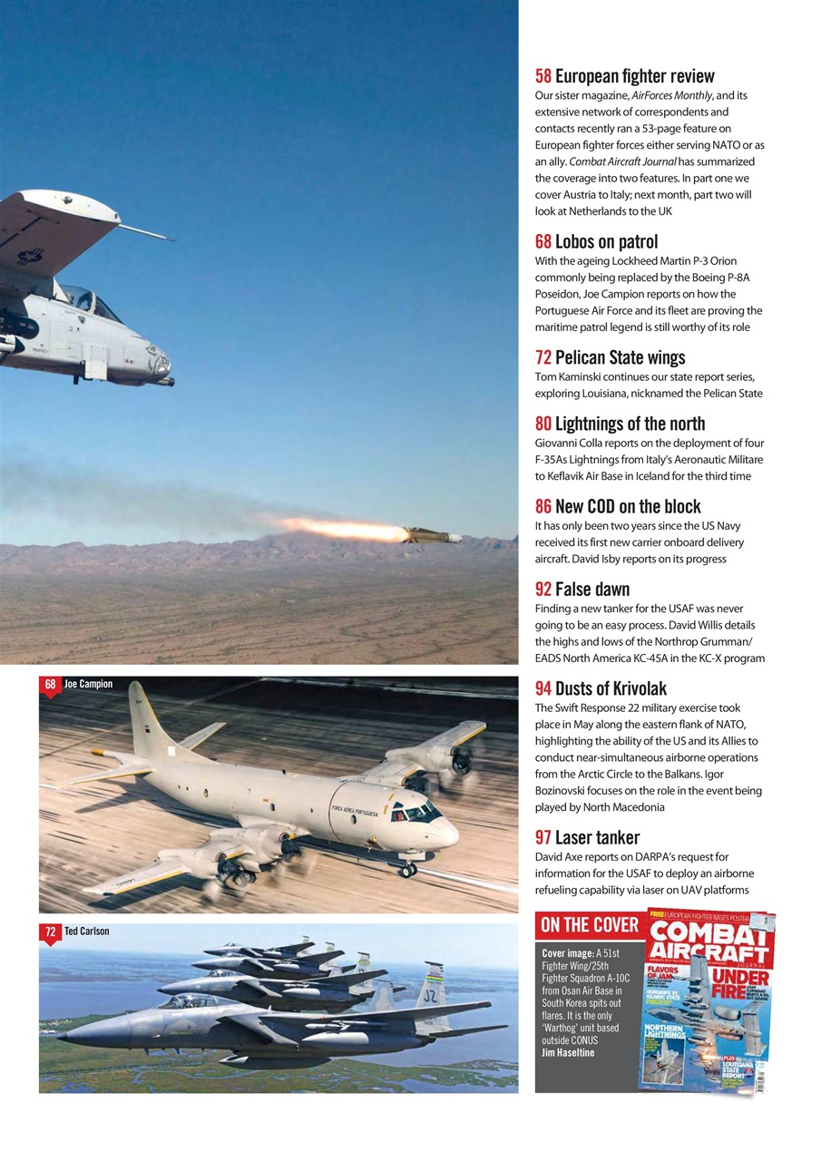 Combat Aircraft Journal Preview Pages