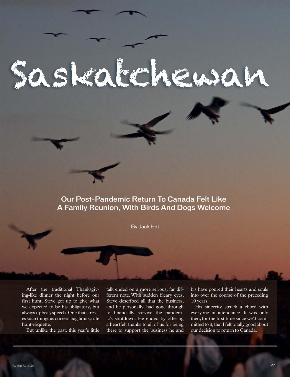 American Waterfowler Preview Pages