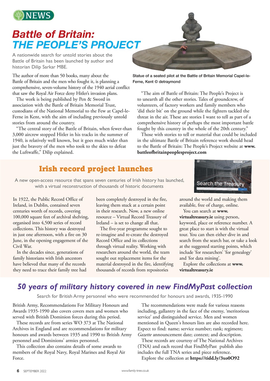 Family Tree Preview Pages