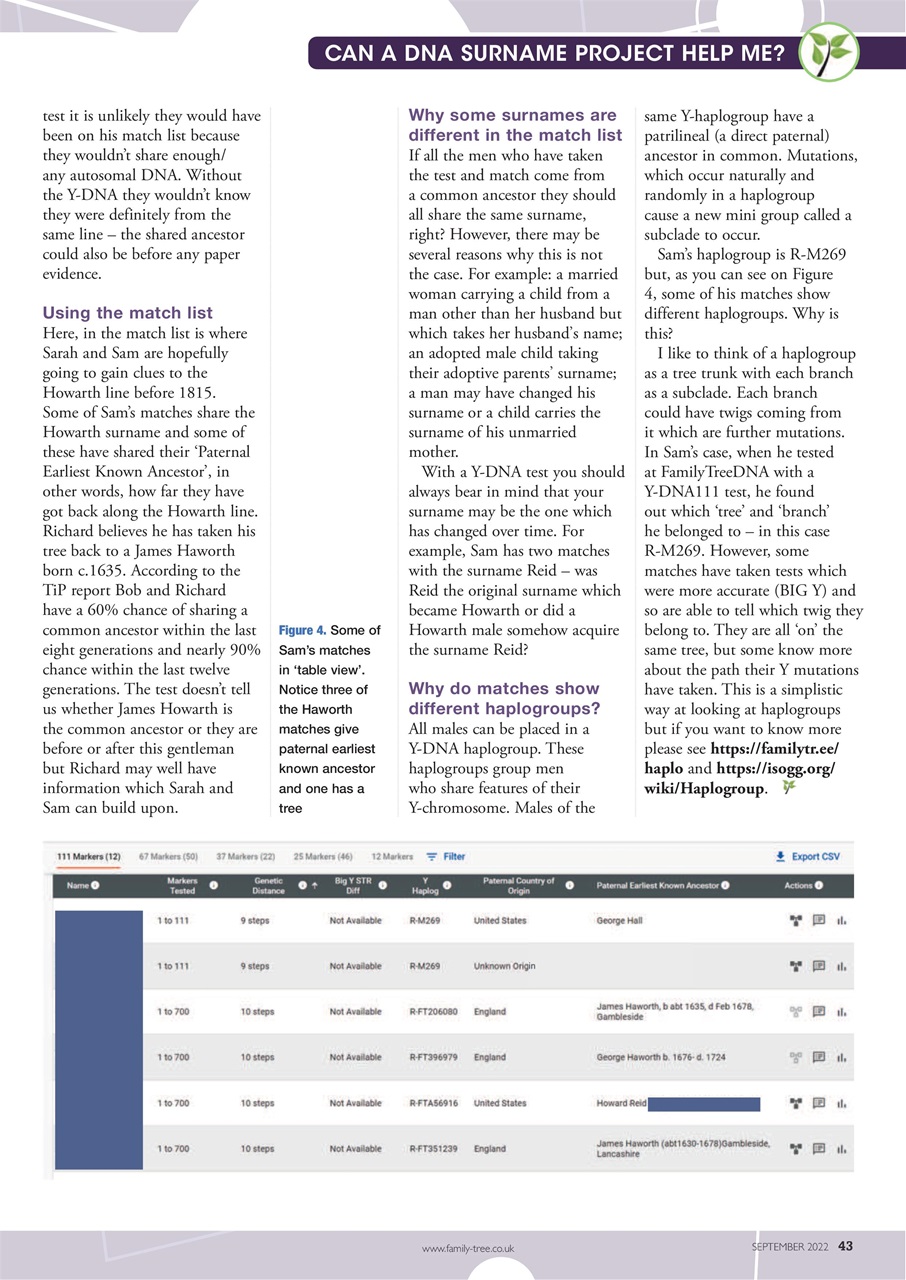 Family Tree Preview Pages