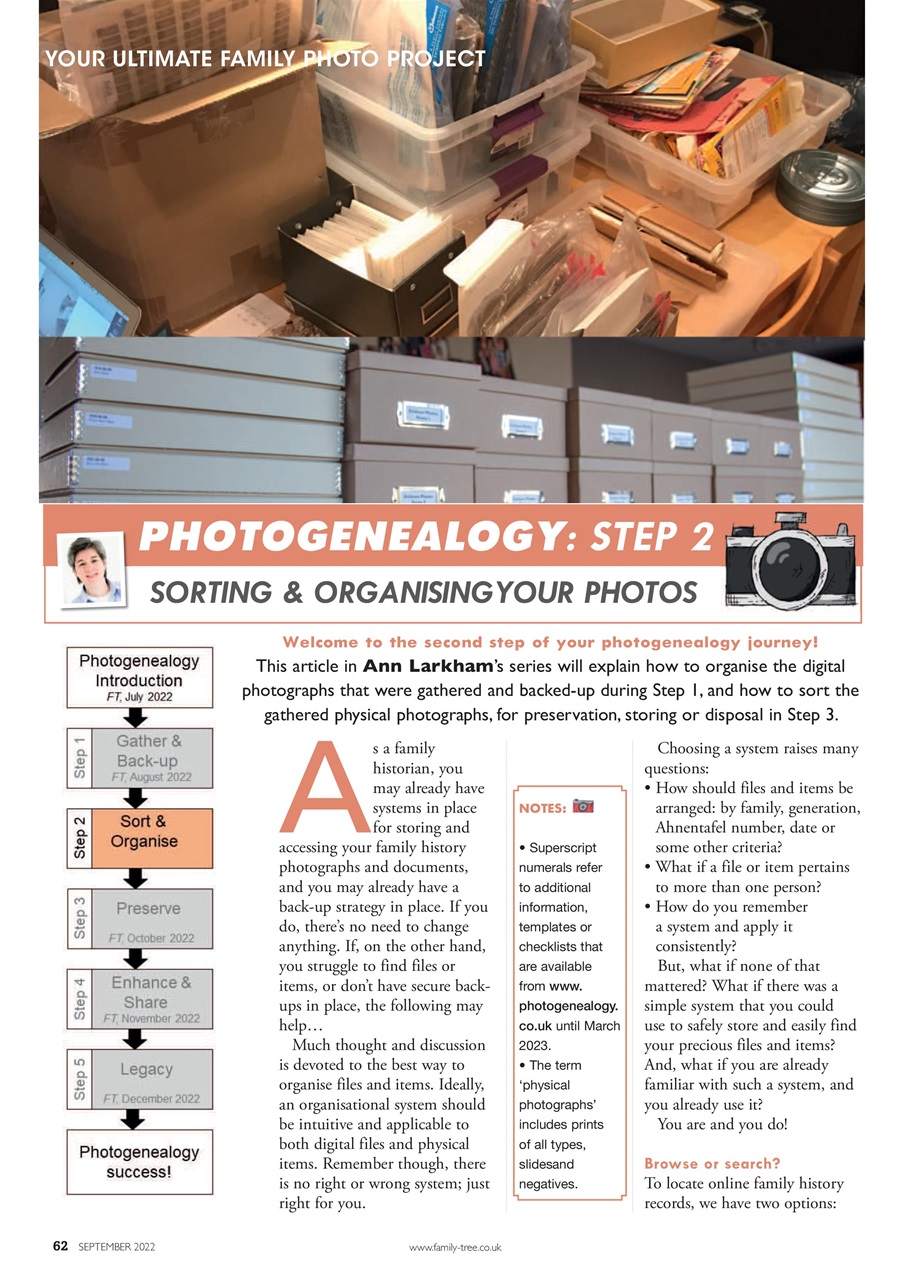 Family Tree Preview Pages