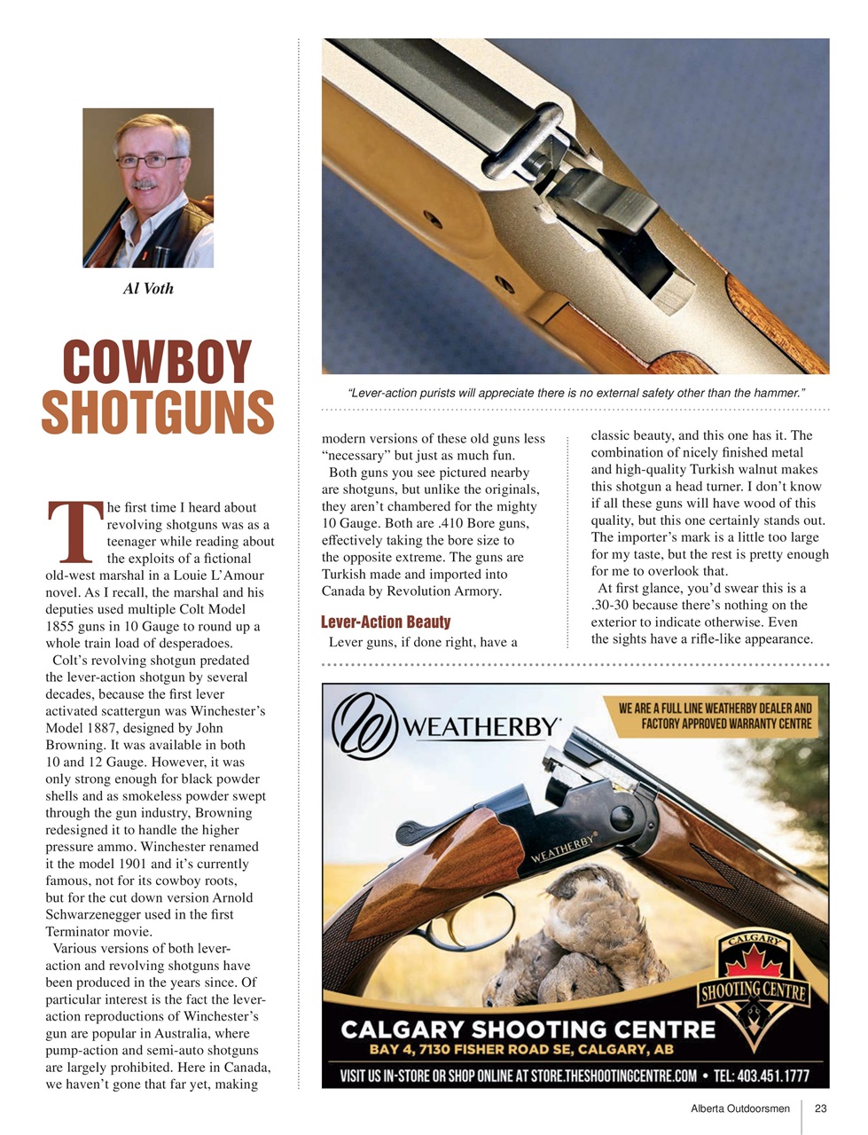 Alberta Outdoors Preview Pages