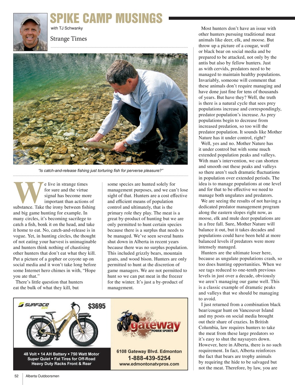 Alberta Outdoors Preview Pages