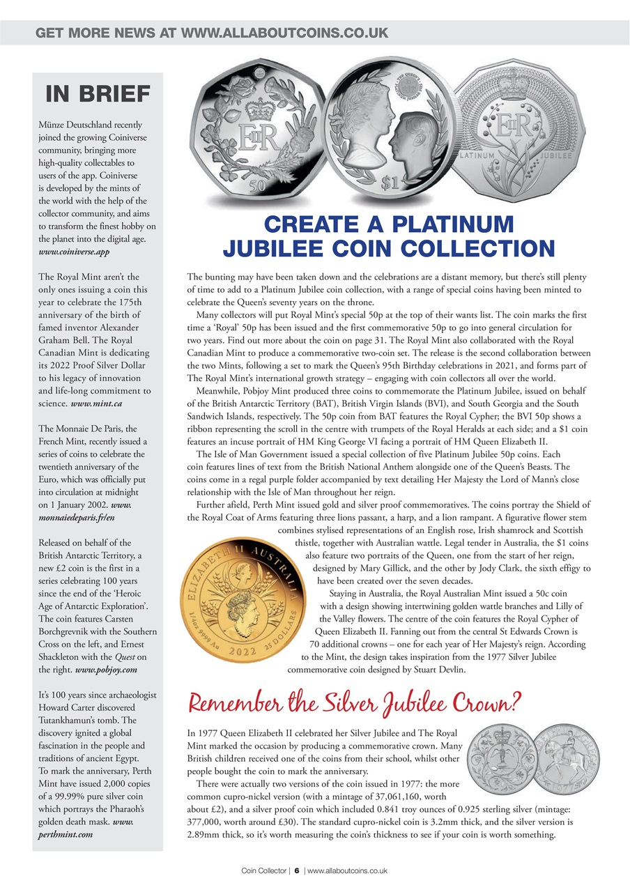 Coin Collector Preview Pages