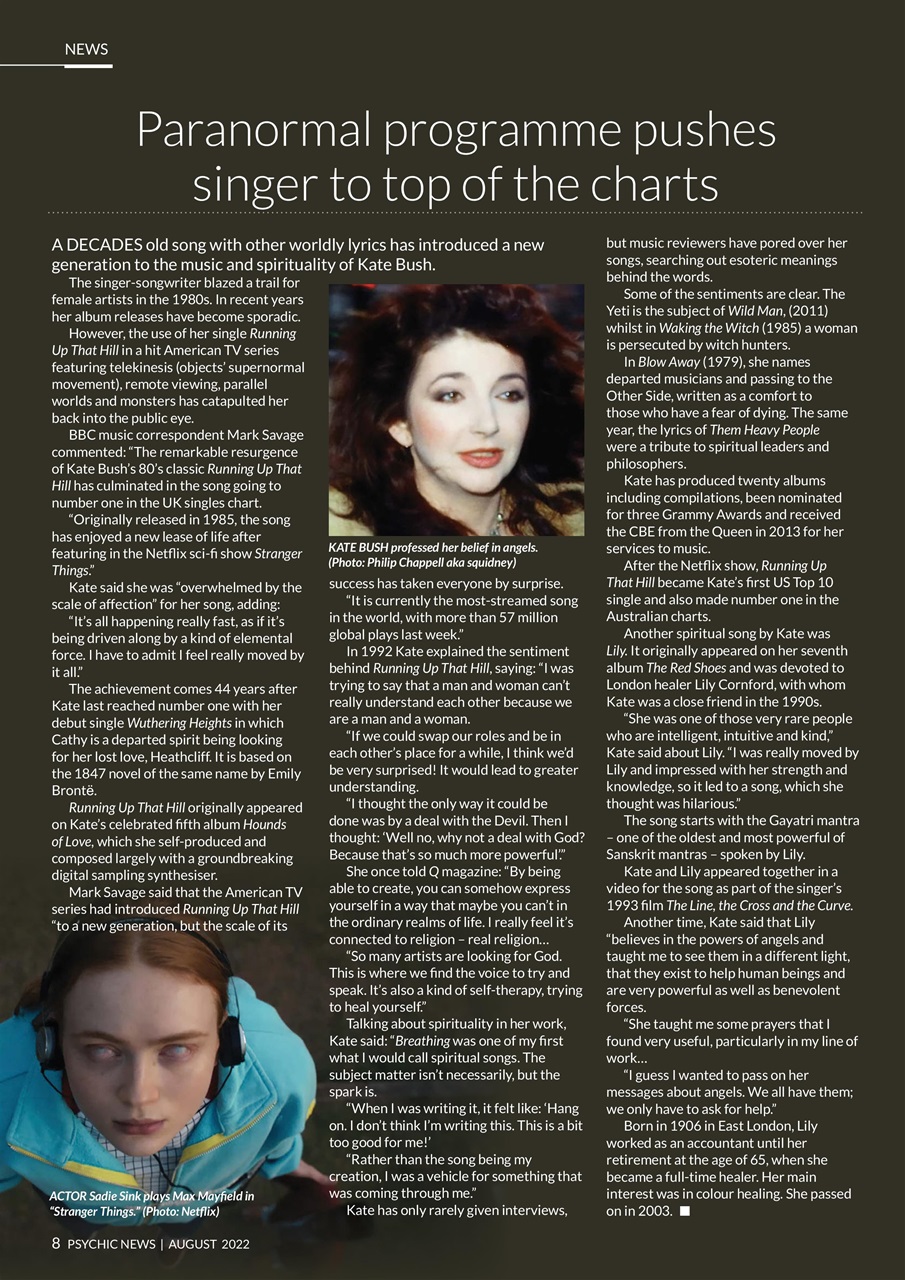 Psychic News Preview Pages