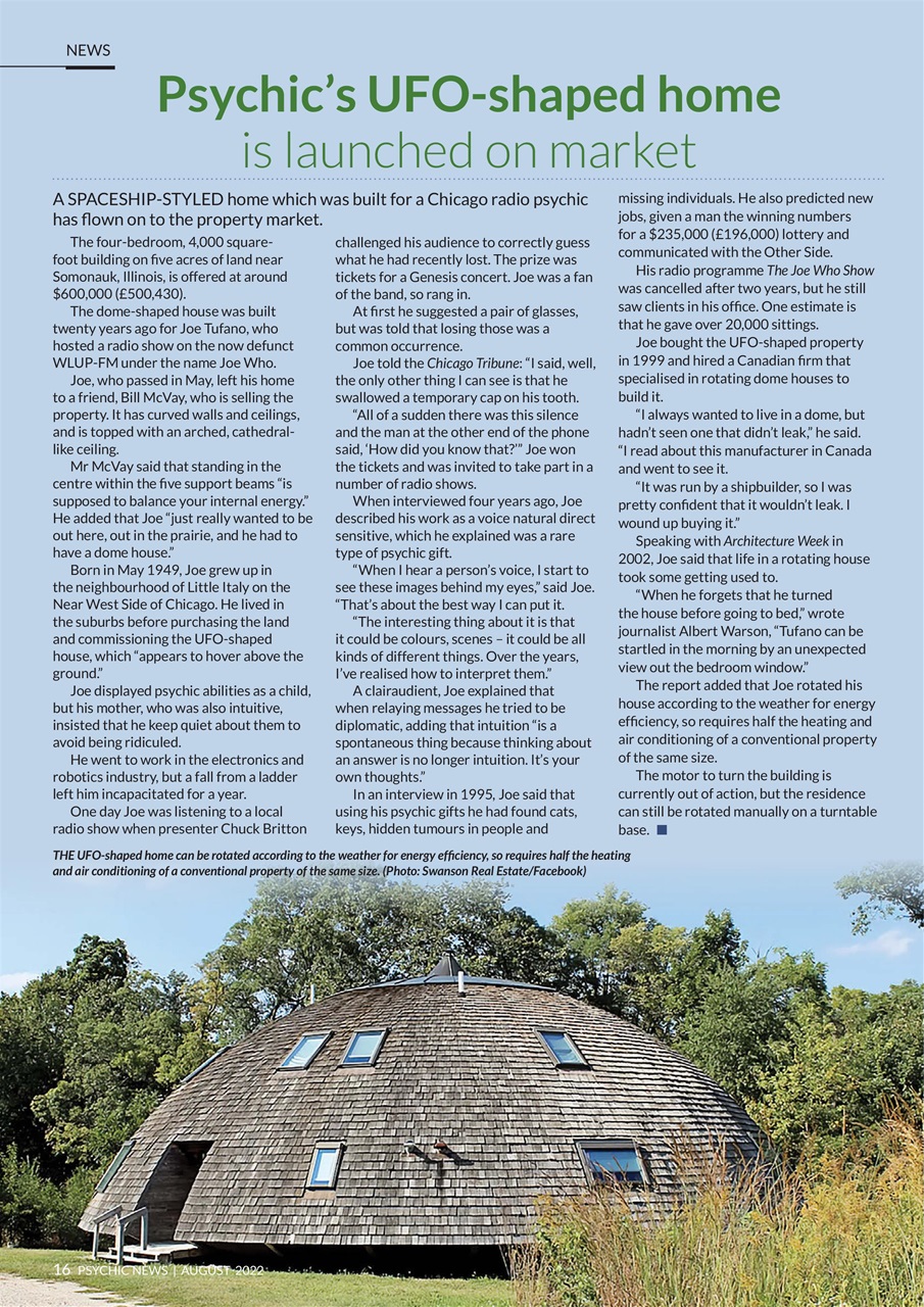 Psychic News Preview Pages