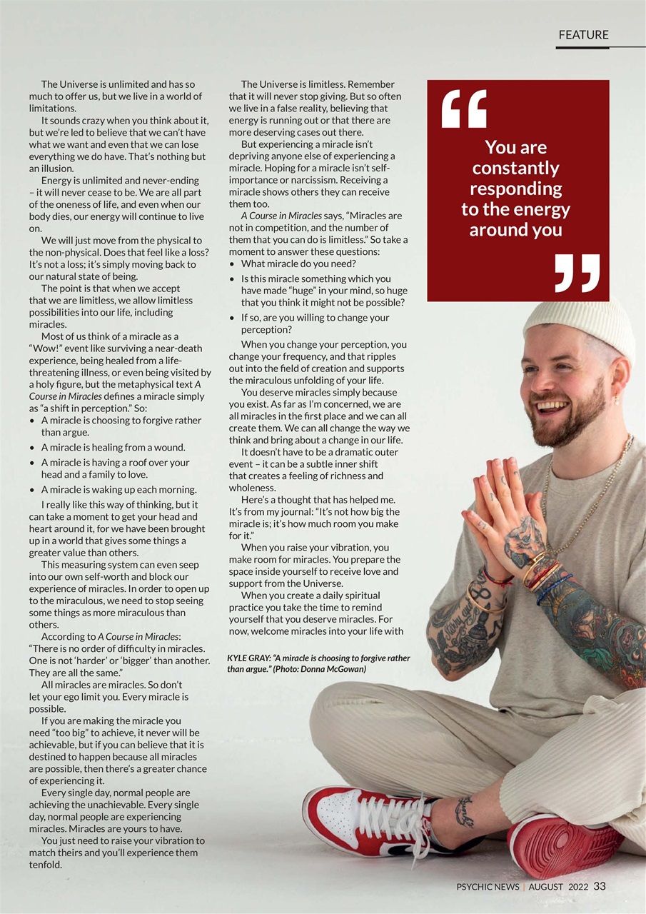 Psychic News Preview Pages