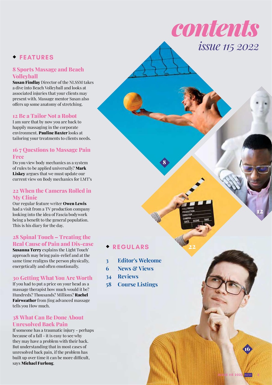 Massage World Preview Pages