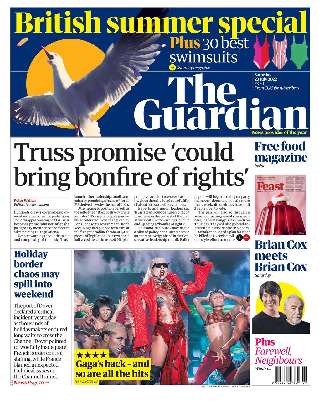 The Guardian Newspaper Preview Pages