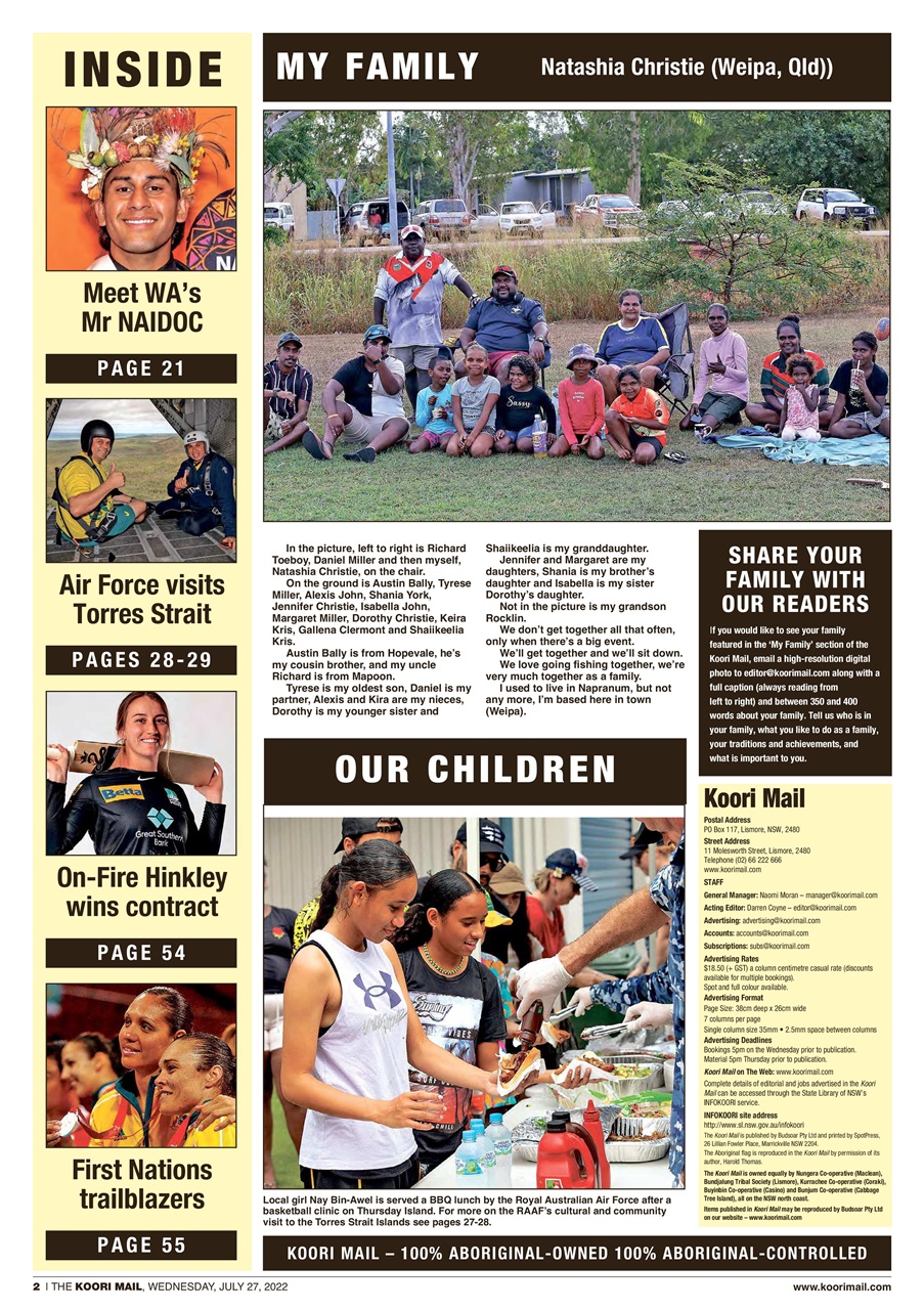 Koori Mail Preview Pages