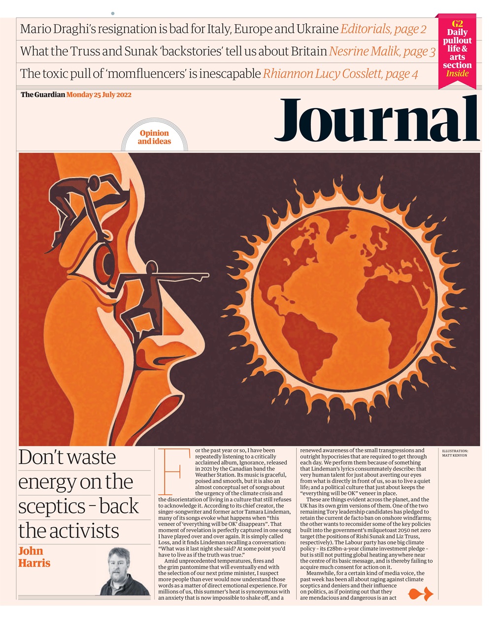 The Guardian Newspaper Preview Pages