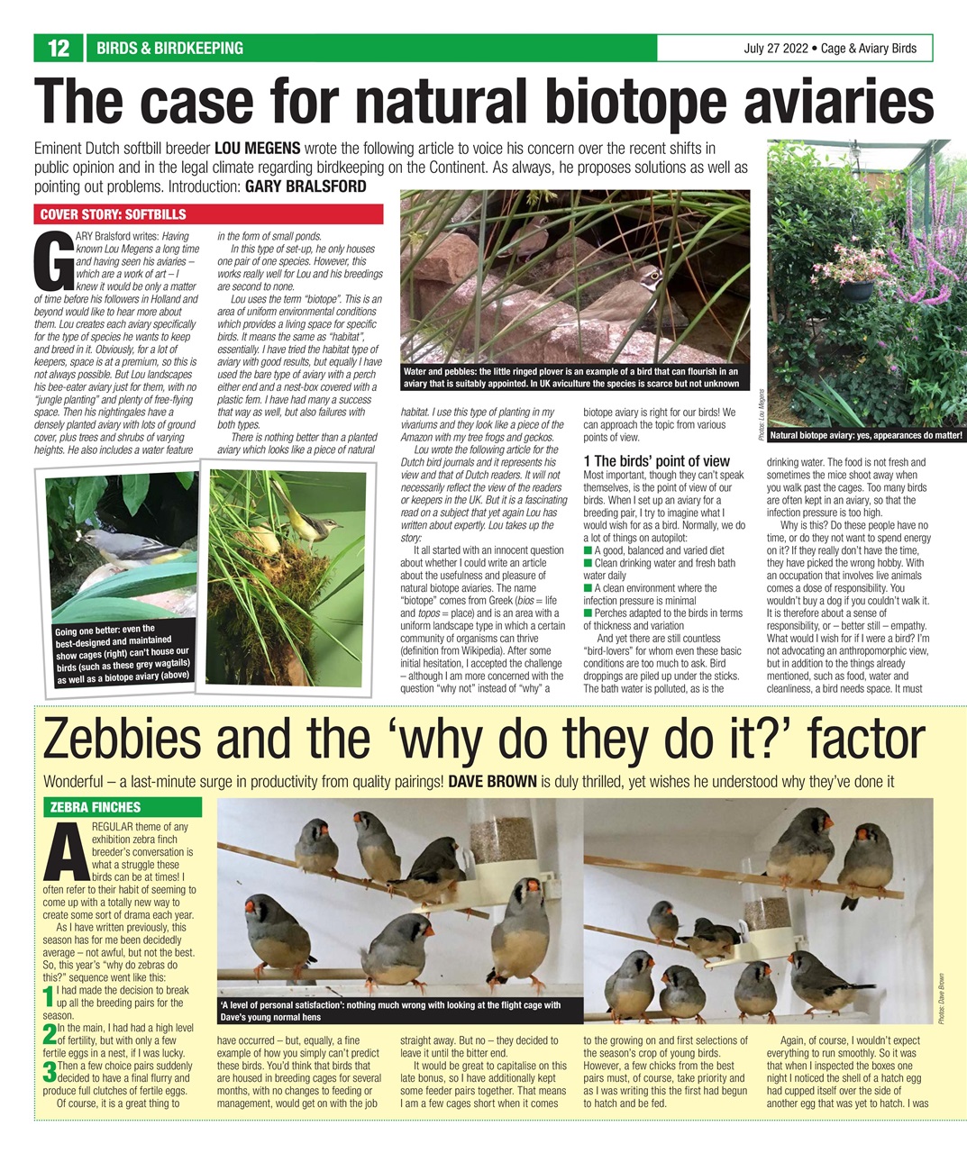 Cage & Aviary Birds Preview Pages