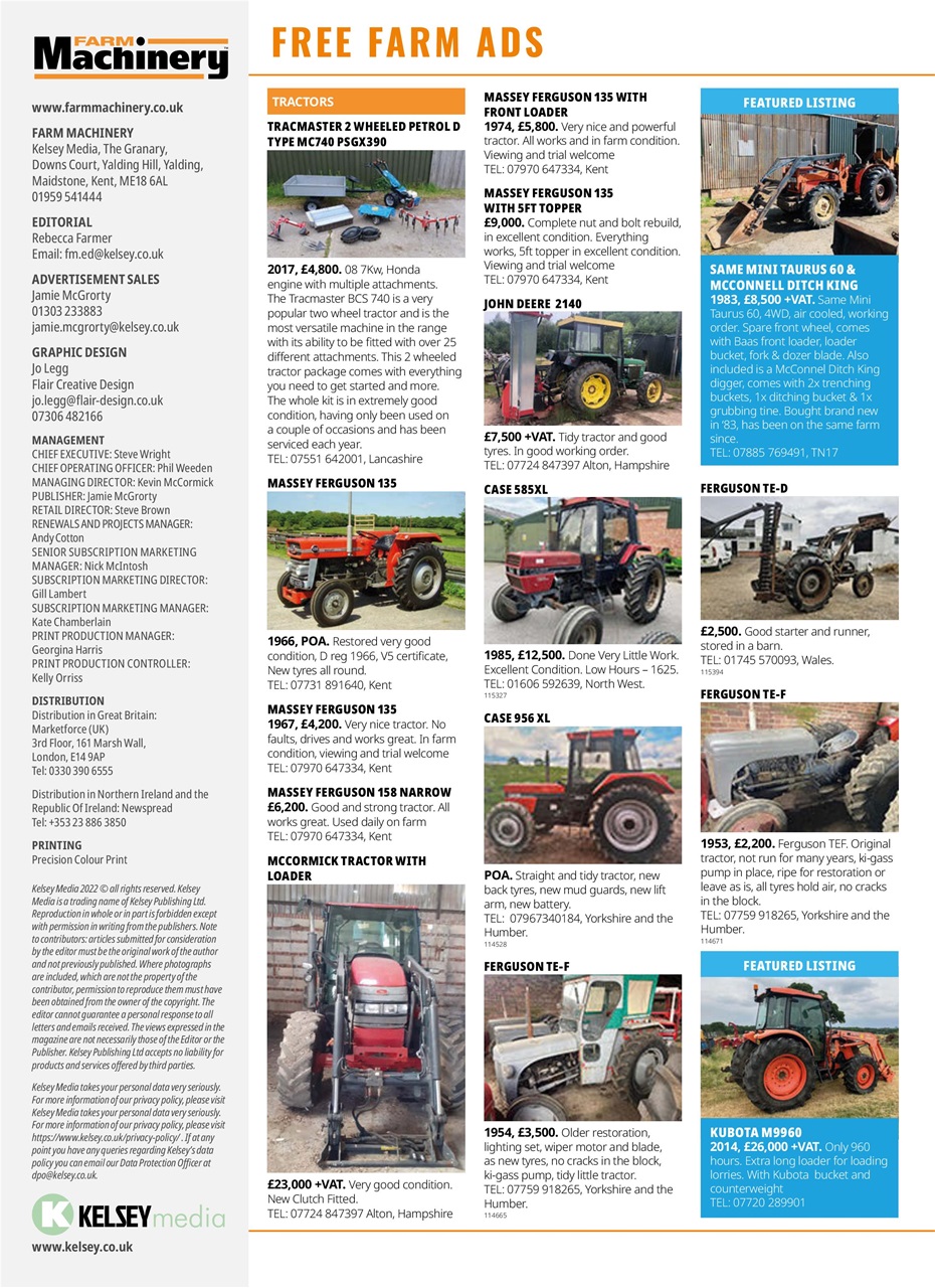 Farm Machinery Preview Pages