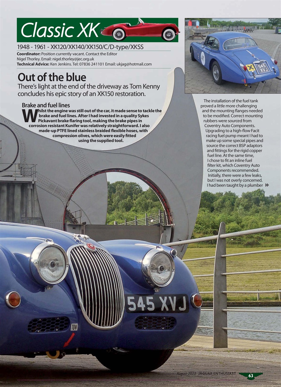 Jaguar Enthusiast Preview Pages