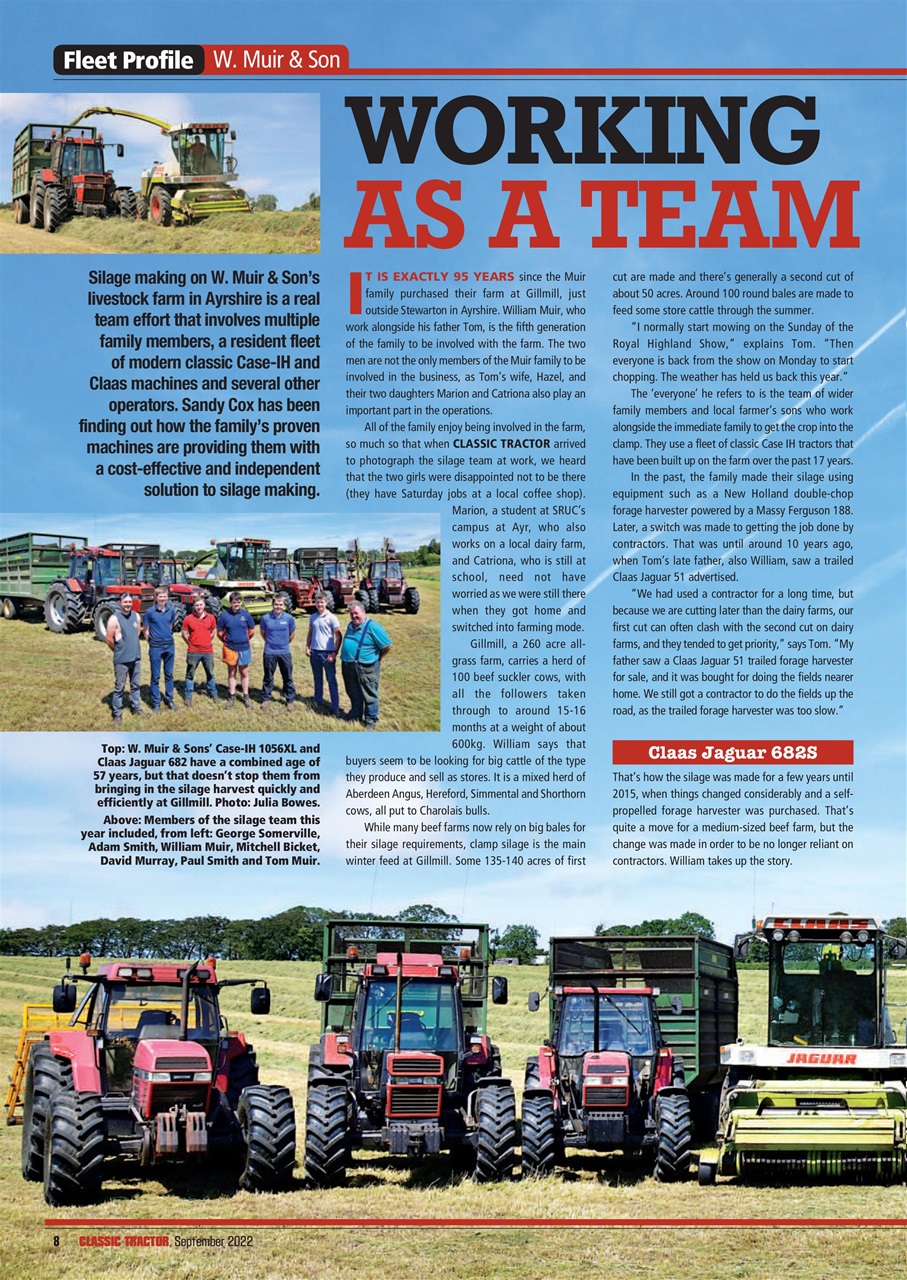 Classic Tractor Preview Pages