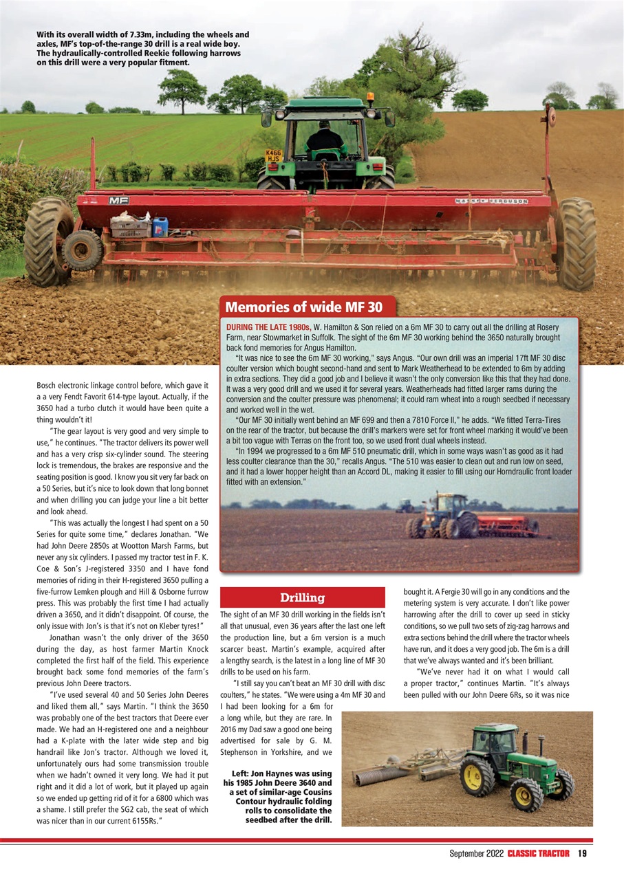 Classic Tractor Preview Pages