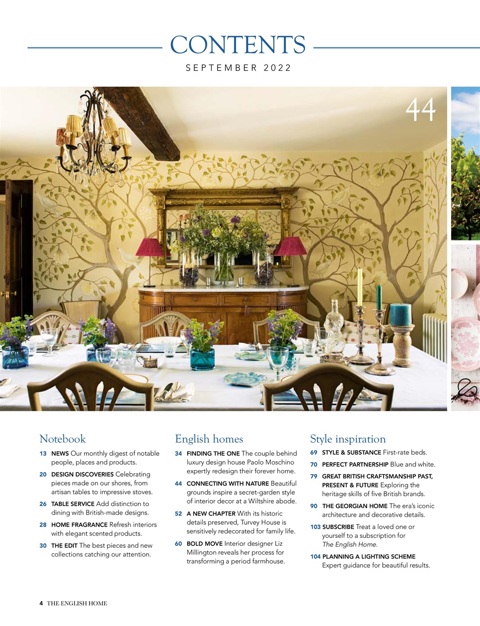 The English Home Preview Pages